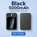 Magnetic Wireless Power Bank 5000mAh 10000mAh 22.5W Fast Charging Portable Charger 15W Wireless External Battery for iPhone