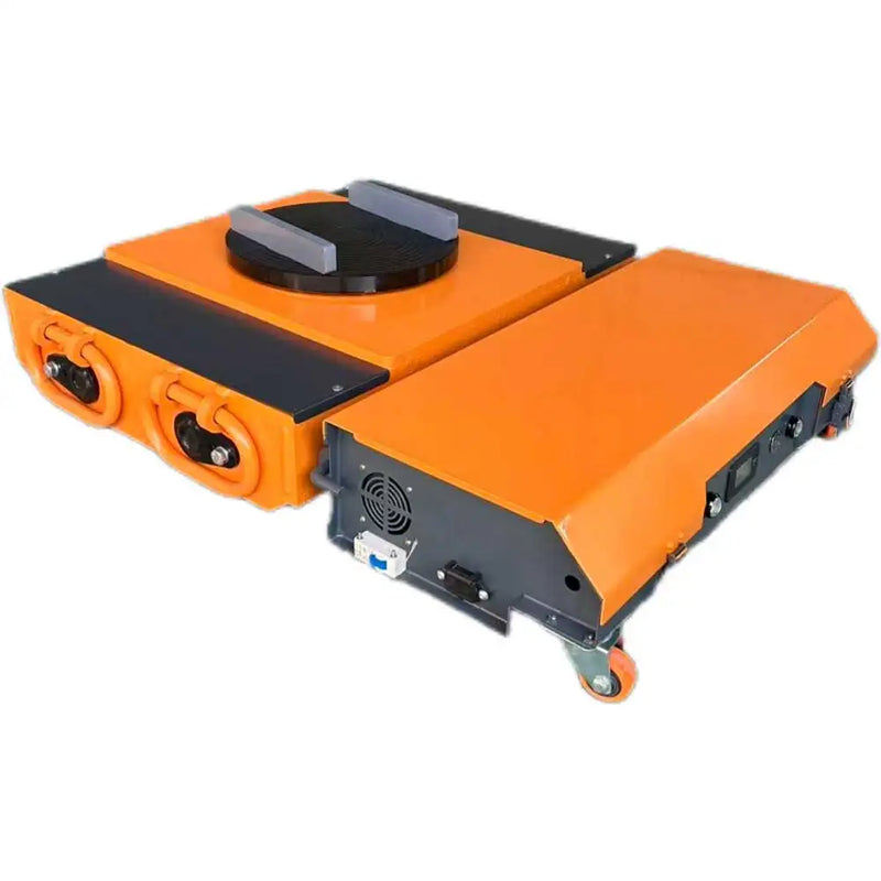 20T 360° Machine Skate Electric Cargo Truck Factory Equipment Moving Roller Trolley for Machine Moving Without Shipping