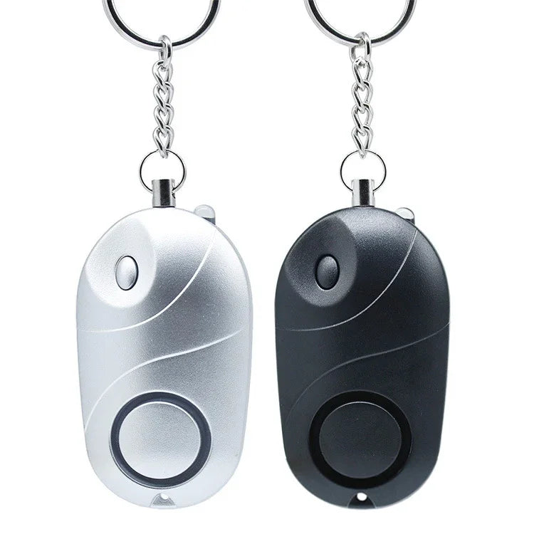 Personal Alarm Safe Sound Emergency Self-Defense Security Alarm   Women's Wolf Guard Keychain LED Flashlight For Women Girls Kid