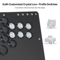 Haute42- COSMOX Fighting Hitbox Gaming Joystick For PC/PS3/PS4/PS5 Switch Steam Leverless Controller Rims Rim Button Rim