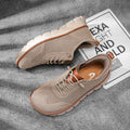 Men's Wide Toe Box Casual Shoes Knit Breathable Lightweight Walking Shoes Comfortable Fashion Sneakers Big Sizes 49 50 51 52