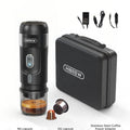HiBREW Portable Coffee Machine Expresso Coffee Maker Fit Nexpresso Capsule Coffee Powder for Car Camping & Home Heat Water H4A