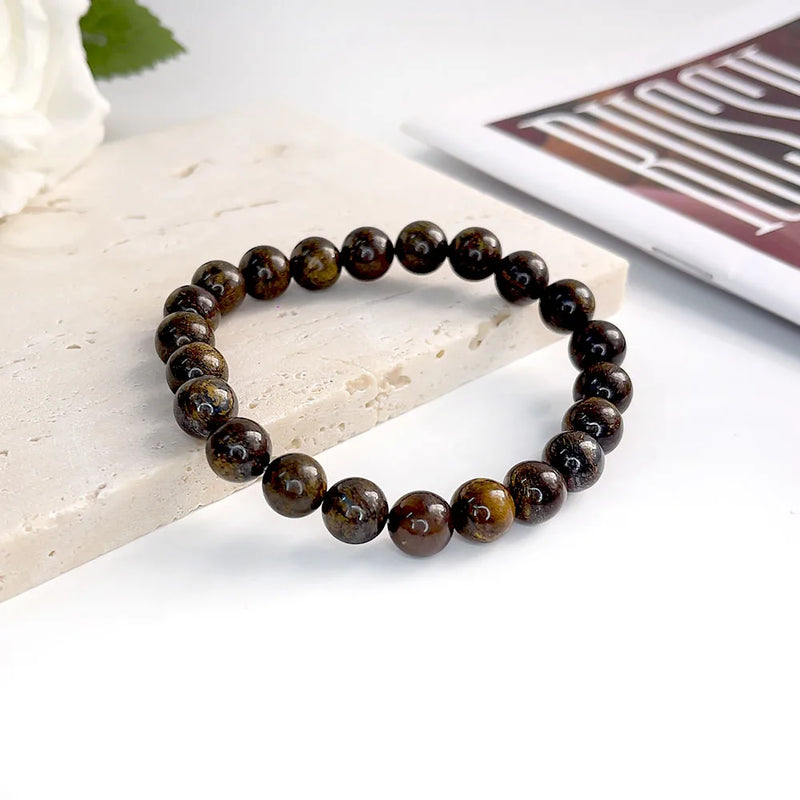 Natural Stone Beads Bracelet For Women Men Agate Crystal Quartzs Aquamarines Jades Jewelry Agates Elastic Bangle Bracelets 6 8mm
