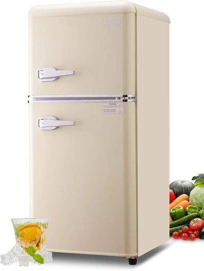 KRIB BLING 3.2 Cu.ft Compact Refrigerator, Mini Fridge | SAMAG