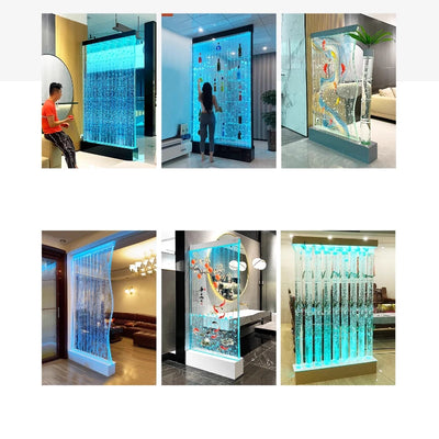 Water curtain wall, running screen partition company | SAMAG