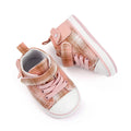 Baby Canvas Shoes Soft Cotton Baby Fashion Shoes First Walking Shoes Casual Sneaker 0-6-12 Months Boys and Girls Prewalking Shoe