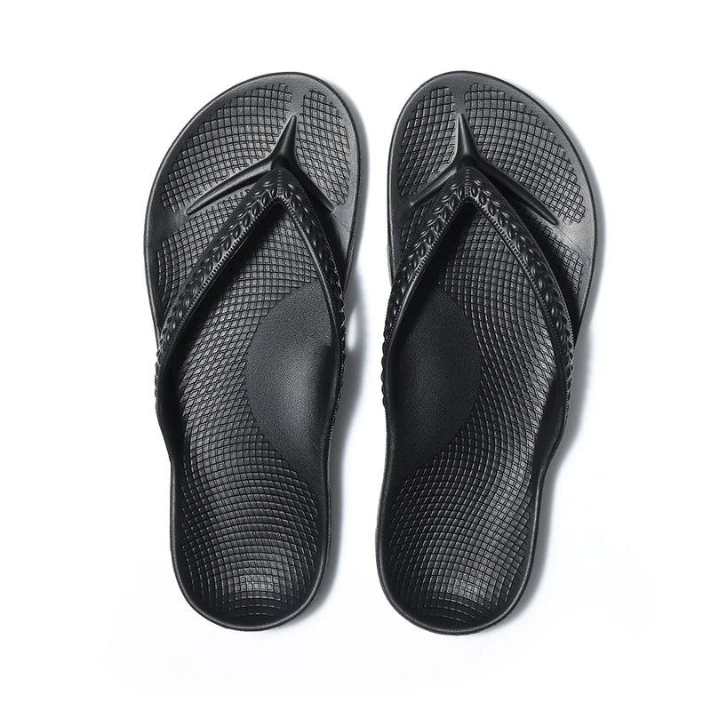 New Arch Support Women's Flip Flops Orthotic Sandals For Plantar Fasciitis Relief Summer Ladies Beach Sandals House Bath Slides