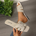 Basic Women Shoes Classic Slippers Fashion Outside Flat Low Heels Outdoor Non Slip Lightweight Women's Shoes
