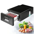 Car Refrigerator Car Drawer Fridge Portable Freezer 33QT - -4℉-68℉ Adjustable Range - Home & Vehicle Use Compressor Cooler for Outdoor Camping RV