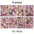 8sheet Kawaii Retro Y2K Shibuya Hottie Showa Style - View 7 | SAMAG