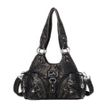 Angelkiss Women Handbags Rose Soft Tote Bag Small Top-handle Purse Fashion Satchel Multi-Pockets Shoulder Bag Hobos Phone Pack