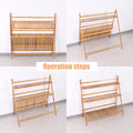 3 Tier Bamboo Flower Plant Pot Shelf Stand Display Ladder Garden Rack Holder Storage Indoor Outdoor