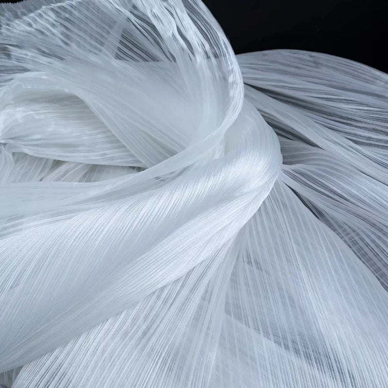 Wedding Props Giant Floral Organza Iris Flowers Artificial Wedding Backdrop Hall Hanging Decor Gauze Flower Party Window Display
