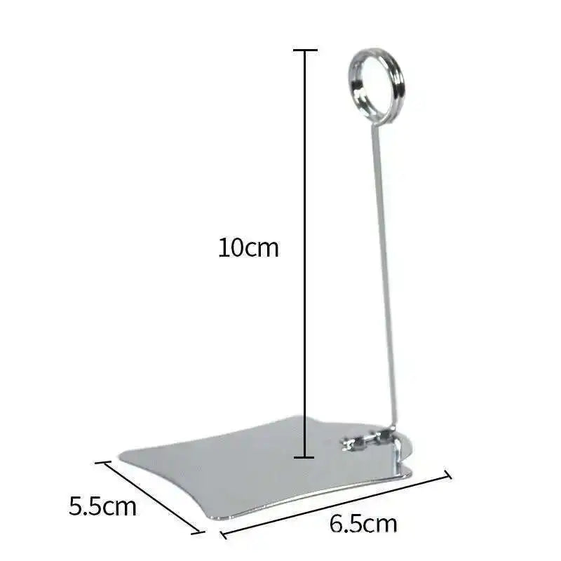 Metal Label Clip Bread Price Card Bakery Cake Shop Card Clip Display Standing | Loripos