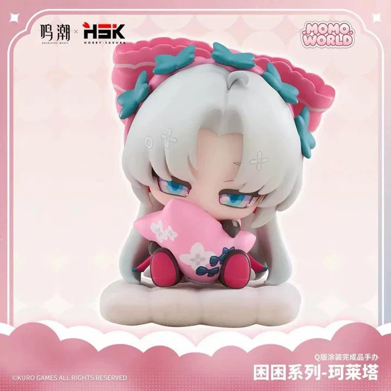 Pre Sale KURO GAMES Genuine Wuthering Waves Sleepy Series Chibi Figurines Brant Zani Phoebe Carlotta Rococo Cantarella Cosplay