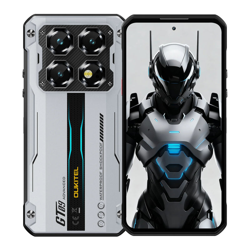 OUKITEL WP60 5G Rugged Smartphone Android 15 MTK 7025 7.2Inch HD 120Hz 256GB/512GB ROM Mobile Phone 108MP 10000mAh Cellphone NFC