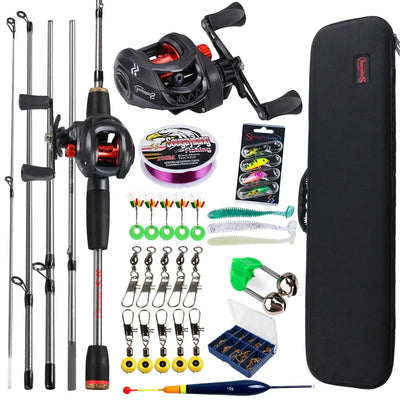 Sougayilang Baitcasting Fishing Rod and Reel Combo | SAMAG