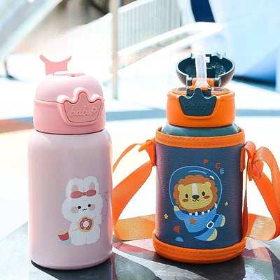 480ml Kids Thermos Bottle Cute Children's Thermal Water | SAMAG