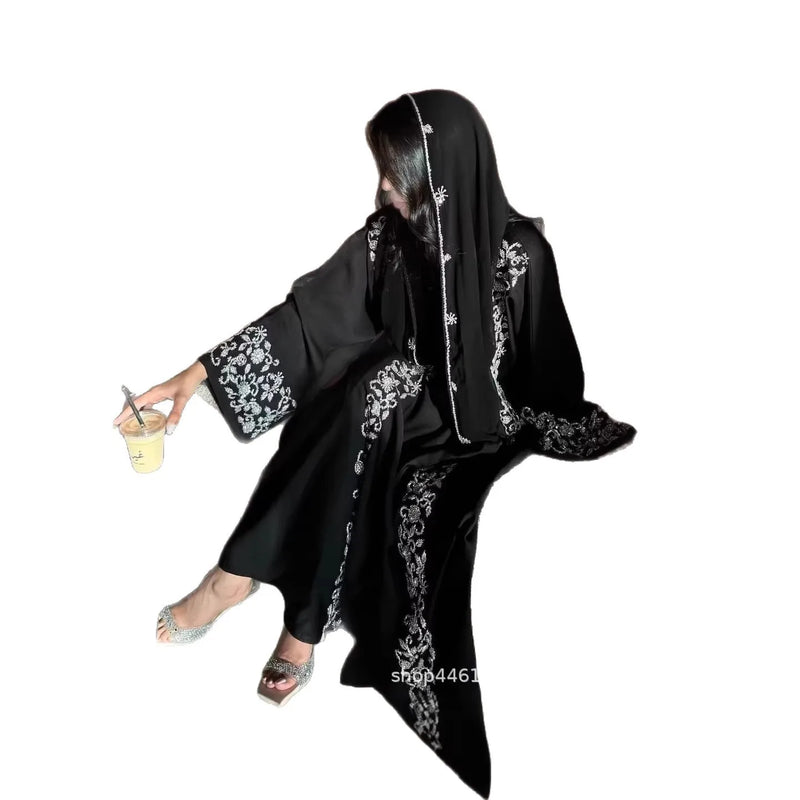 Women's Traditional Dresses And Abayas Chiffon Luxury | SAMAG