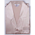 Men's 100% Real Silk Pajamas Set for Men Sleepwear Loungewear Long Sleeve Button Down PJ with Pocket Luxury 19 Momme