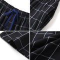 3pcs Men's Pajama Bottoms Autumn/Winter New Fashion Flannel Plaid Casual Sleeping Pants Elastic Waistband and Pocket