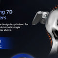 Kensen S32 Electric Head Shaver for Men 7D Floating Cutter USB-C Rechargeable 8100/8500 RPM IPX6 Waterproof Magnetic Head Razor