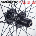ROCKBAO Mountain Bike Wheelset 24/26/27.5/29 Inches Disc Brake Aluminum Alloy 4Bearings 7-12Speed Thru Axle MTB Bicycle Wheel