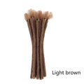 Dreadlocks Synthetic Extensions 8 Inch 10 Strands  Loc Dreads Extensions Crochet  Fashion Hip-hop  Style Natural Braiding Hair