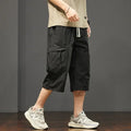 Cargo Shorts Men Working Cropped Pants Summer New Thin Casual Loose Sports Shorts Bermudas Fashion Casual Man Shorts