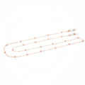 Fashion Metal Men women Eyeglass Chains Sunglasses Reading Beaded Glasses Chain Eyewears Cord Strap Rope female glasses chain