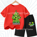 Children's Plants Vs. Zombies Short - Sleeved T - Shirt Set - View 12 | SAMAG