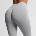 Seamless Fitness Pants Women's High Waist Yoga Leggings  High Stretchy Butt Lifting Breathable Sports Tights Women Gym Leggings
