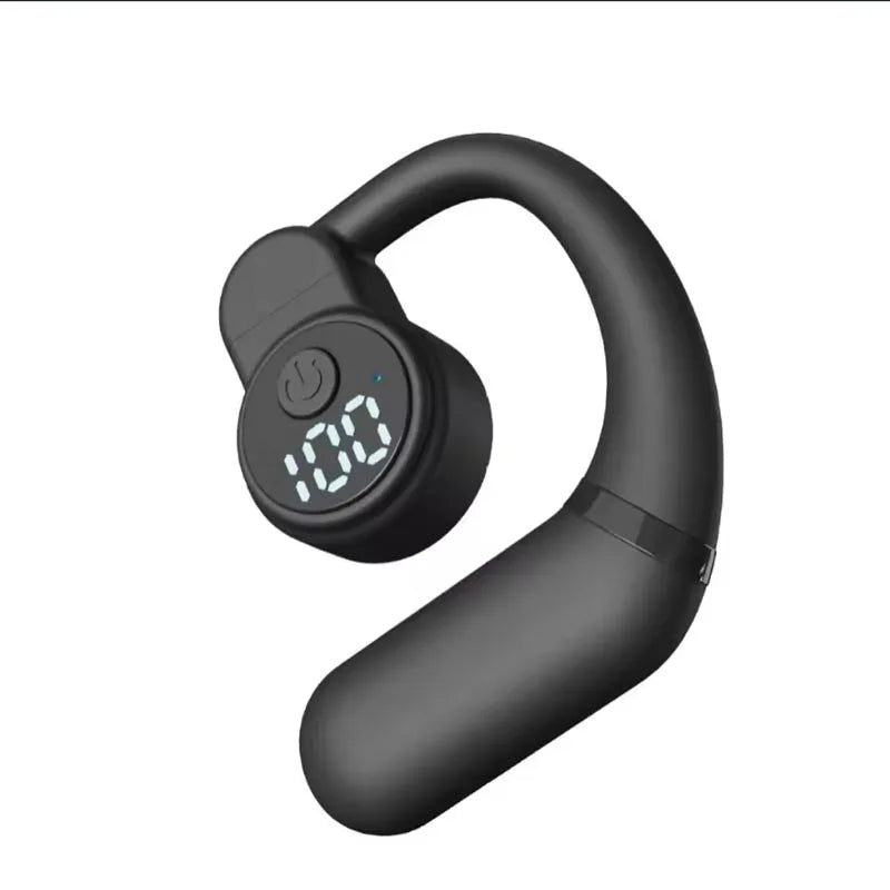 Wireless Ear Hook Headset Bluetooth 5.4 Earphone 180° Rotation HiFi Stereo Noise Reduction Headphone Sports Waterproof Earbud