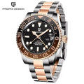 2026 New PAGANI DESIGN Luxury Men Mechanical Watches Stainless Steel GMT Watch Top Brand Sapphire Glass Men Watch reloj hombre