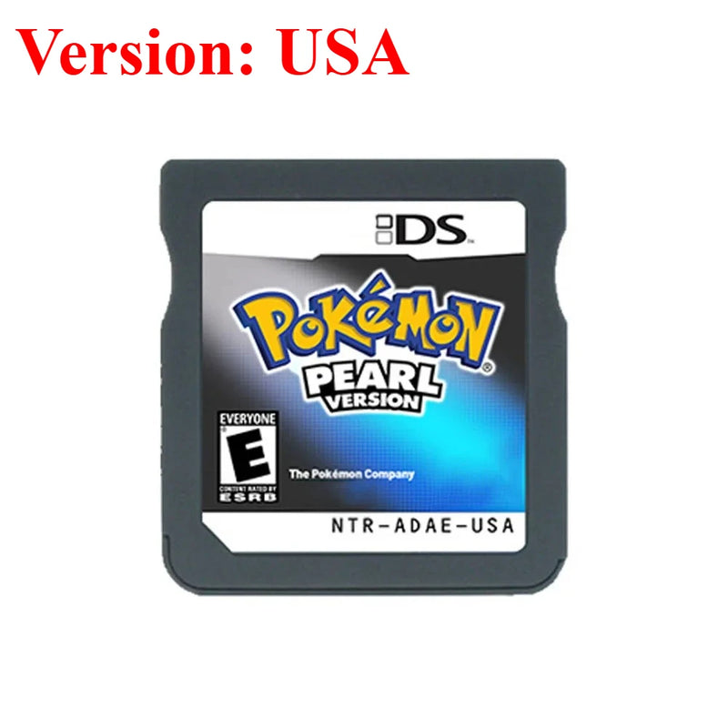USA Pokemon NDS Game Card 3DS 2DS DS Card SoulSilver HeartGold Platinum Game Card Game Card BLACK Collecting Hobbies Gifts