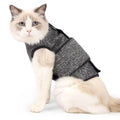 Adjustable Cat Calming Vest Soft Elastic Anti Anxiety Pet Coat Cat Recovery Clothes Breathable Cat Anxiety Jacket Rainy Day