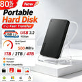 Original A3 Portable External Hard Drive HDD Fast data transfer 1TB USB 3.0 Mechanical Mobile Disk for PC Laptop Gaming Storage