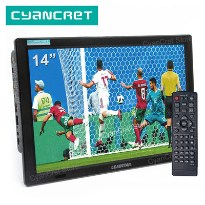LEADSTAR D14 14 Inch HD Portable TV DVB-T2 ATSC Digital | SAMAG