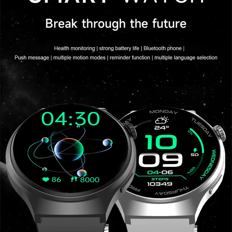 G.L Wear 2025 New Men's Smart Watch HD Display Health Tracking Bluetooth Calling Voice Assistant Sports Smartwatch