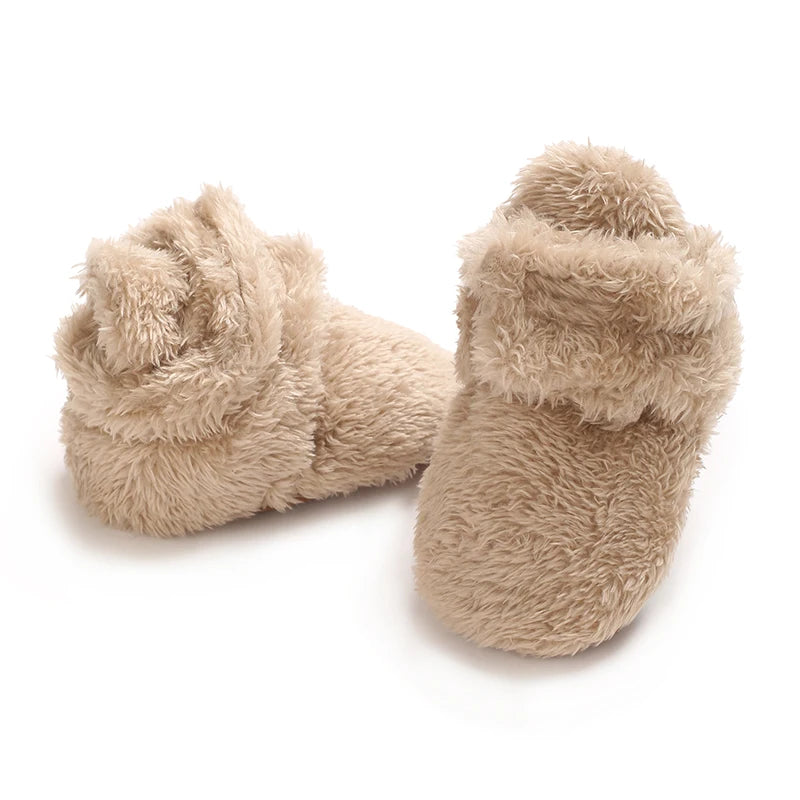 Winter Boots For Baby Boys And Girls Snow Soft Sole Anti Slip And Warm Flat Shoes Baby's First Walking Baby Shoes Boots 0-18