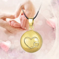 Eudora Harmony Ball Pendant Necklace Pregnancy Chime Ball Mexcian Bola Pendants Wishing Balls Fine Jewelry for Women Best Gift