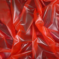 PVC Transparent Thin Strap Dress Body-Hugging Wrap Style Garment for Adults Pink Bar Prom Dress