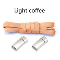 Metal Lock Magnetic Shoelaces Flat Sports Enthusiasts No Tie Shoe Laces Safe And Reliable Lazy Shoelace Rubber Band Shoestrings