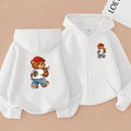 Children's Sports Jackets, Cute Animated Printed Zipper - View 9 | SAMAG