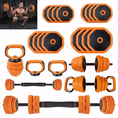 Adjustable Dumbbells, 44lbs Free Weight Set | SAMAG