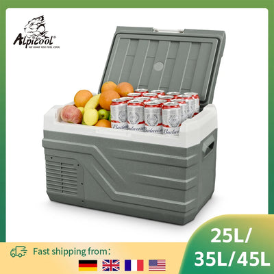 Alpicool NL 25L 35L 45L Car Refrigerator 12V Compressor | SAMAG
