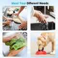 HOMEFISH Stainless Steel Faucet Tap Water Filter Purifier System, NSF Certified Reduces Lead, Chlorine & Bad Taste Kitchen