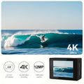 Regaton 4K 30FPS Ultra HD Action Camera, 20MP EIS Stabilization Sport Cam With Remote Control, Cycling Helmet Mount Accessories