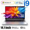 Intel Core I9 9900 Laptop Windows 11 16GB RAM 1TB SSD 4K HD Screen Portable Slim Laptops PC Gamer 14.1 inch Computer Office