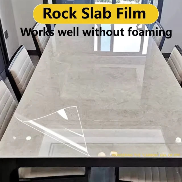 Glossy 6.5mil Furniture Film Shiny Table Stickers Protective Film Oil Solid Restaurant Home Hotel Decorative Furniture Film